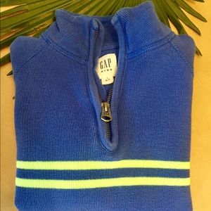 Gap kids quarter zip pullover sweater for boys